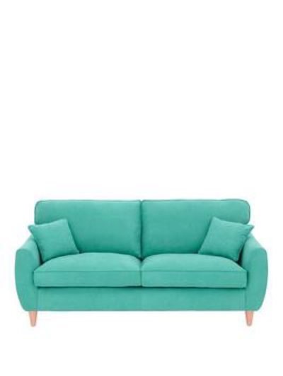 Fearne Cotton Betsey 3-Seater Fabric Sofa